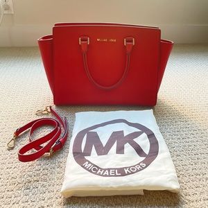 Michael Kora Selma large leather bag